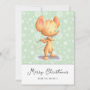 Search for musical instruments christmas cards Green