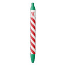 Search for candy cane pens Striped
