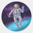 Search for astronaut birthday stickers Galaxy