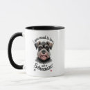 Search for cute schnauzer mugs Dog mum
