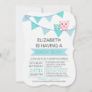 Search for pennant invitations Baby