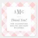 Search for monogram baby shower stickers Grandmillennial