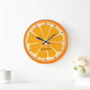 Search for orange clocks Juicy