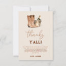 Search for western thank you cards Western bridal shower