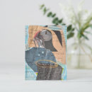 Search for bird words postcards Blue