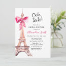 Search for paris bridal shower invitations Cute