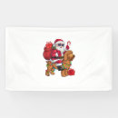 Search for christmas lights banners Dog