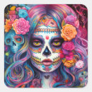 Search for dead girl stickers Calavera
