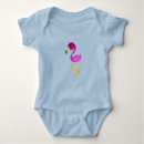 Search for flamingo baby clothes Watercolor