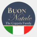 Search for italian family stickers Buon natale