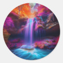 Search for colourful fantasy stickers Forest