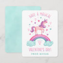 Search for unicorn valentines day cards Girls