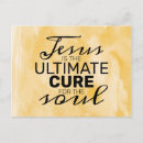 Search for cures postcards Christian