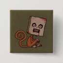 Search for monkey square badges Cartoon