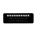 Search for white diamonds return address labels Chic