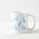 Search for blue bunny mugs Blue and white