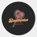 Search for badminton design stickers Tennis