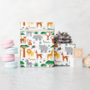 Search for animals of wild wrapping paper Jungle
