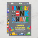 Search for car parade invitations Boy