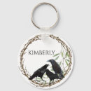 Search for crow key rings Black bird