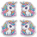 Search for unicorn rainbow stickers Children