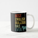 Search for bulldog dad mugs Father