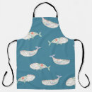 Search for whales aprons Water