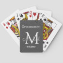 Search for groomsmen playing cards Elegant