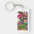 Search for mardi gras carnival key rings Party