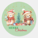 Search for christmas teddy bear stickers Party