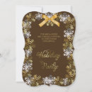 Search for pretty christmas invitations Snowflakes