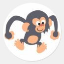 Search for cartoon ape stickers Chimp