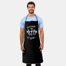 Search for licensed to grill aprons For him