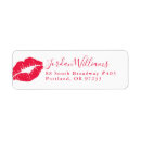 Search for lipstick kiss return address labels Makeup