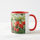 Search for red and white tulip mugs Flowers