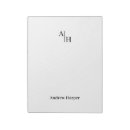Search for initial notepads Black and white
