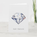 Search for diamond birthstone birthday cards Gem