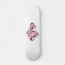 Search for music note skateboards Clef