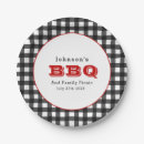Search for black and white checkered plates Gingham plaid