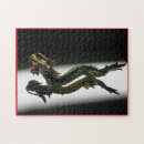Search for green dragon puzzles Red