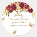 Search for gold tiara stickers Mis quince