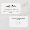 Search for adults only invitations Elegant