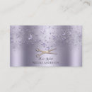 Search for purple butterfly business cards Elegant