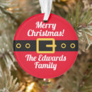 Search for santa belt christmas tree decorations Cute