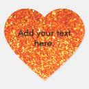 Search for orange glitter stickers Glittery