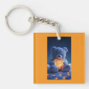Search for teddy square key rings Heart
