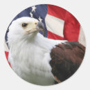 Search for eagle with flag stickers Patriotism