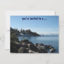 Search for lake birthday invitations Blue