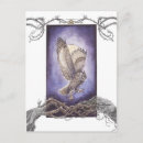 Search for hallowed postcards Owl