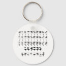 Search for blind key rings Braille